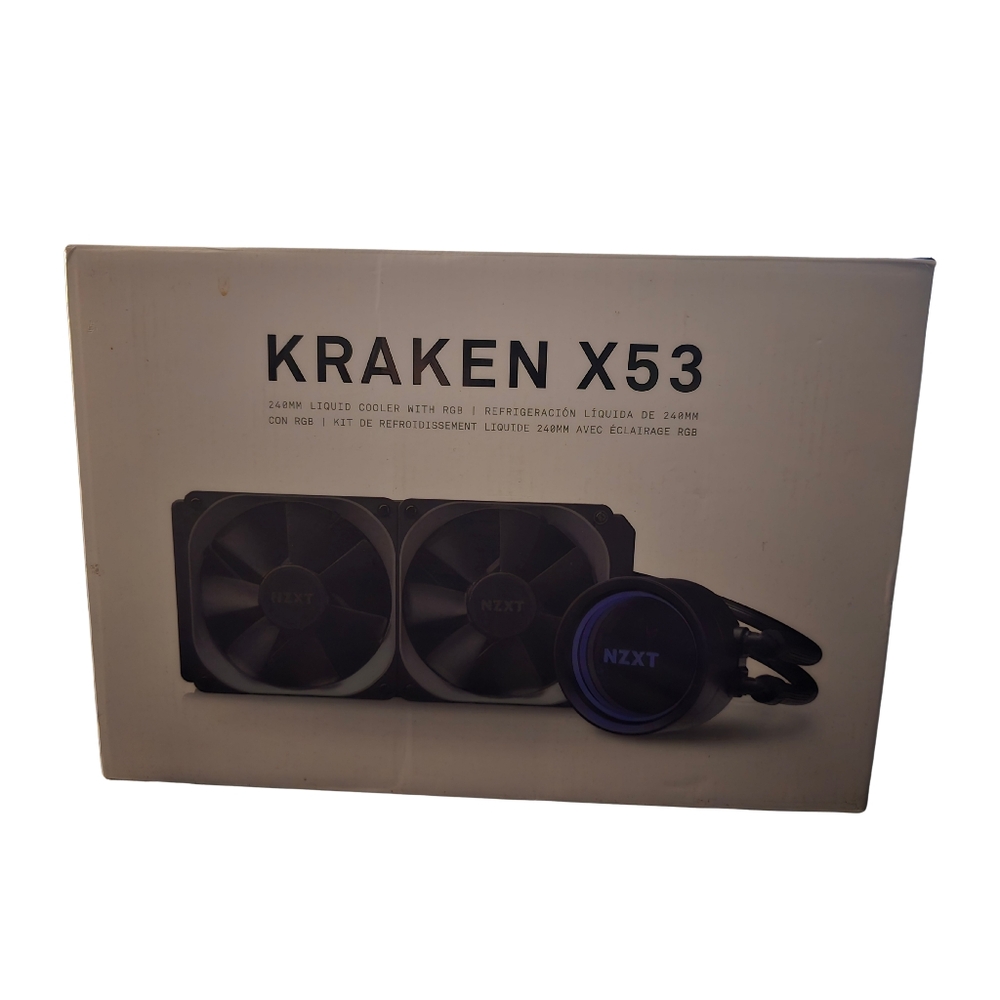 NZXT Kraken X53 240mm AIO Liquid Cooler – Open Box, Unused – Like New!